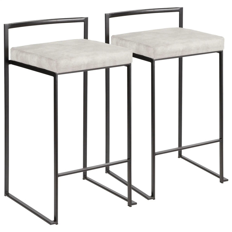Fuji - Contemporary Style Stackable Counter Stool by HouseOfZazla