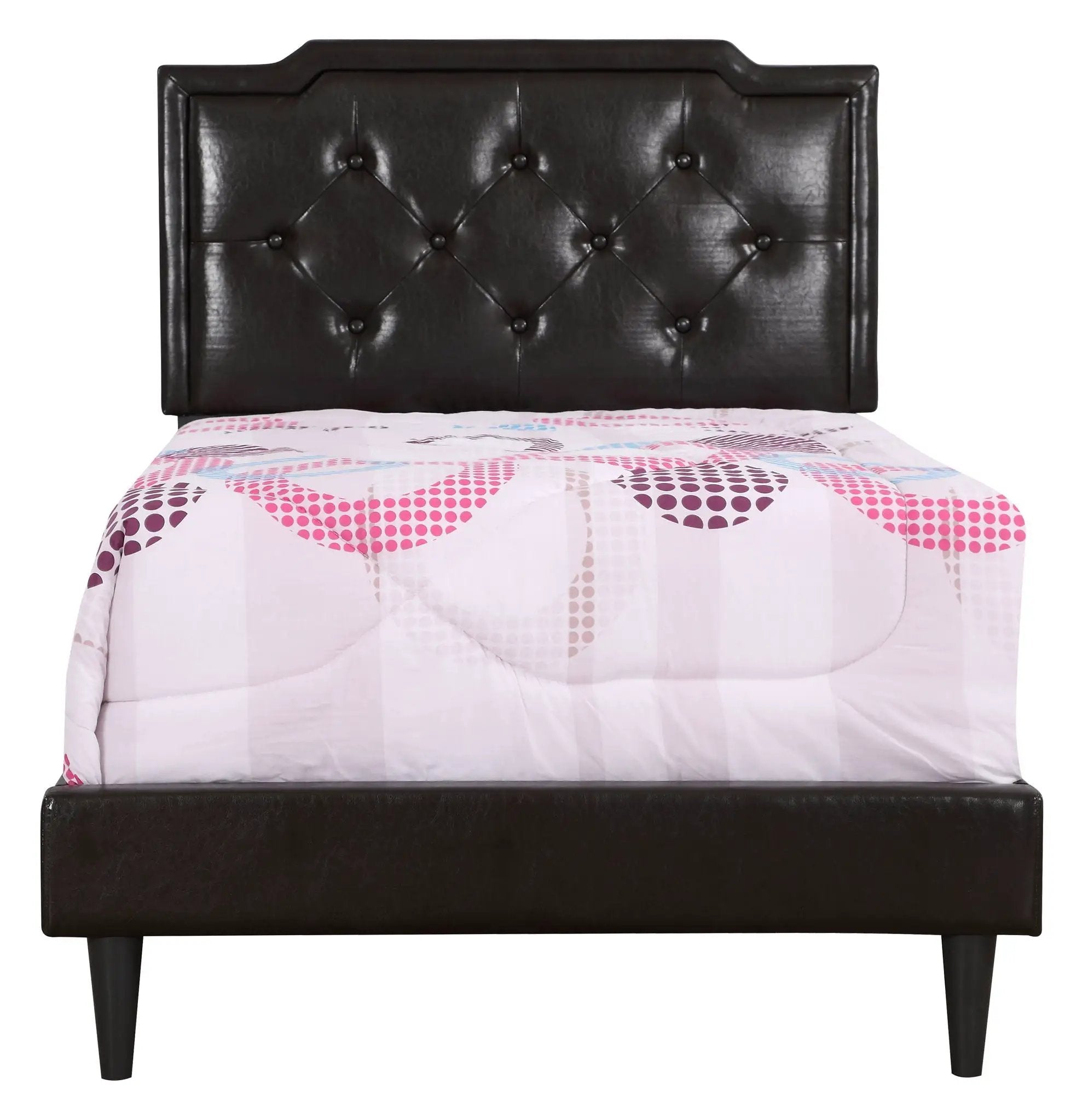 Button Tufted Bed Charming For Cozy Spaces by HouseOfZazla