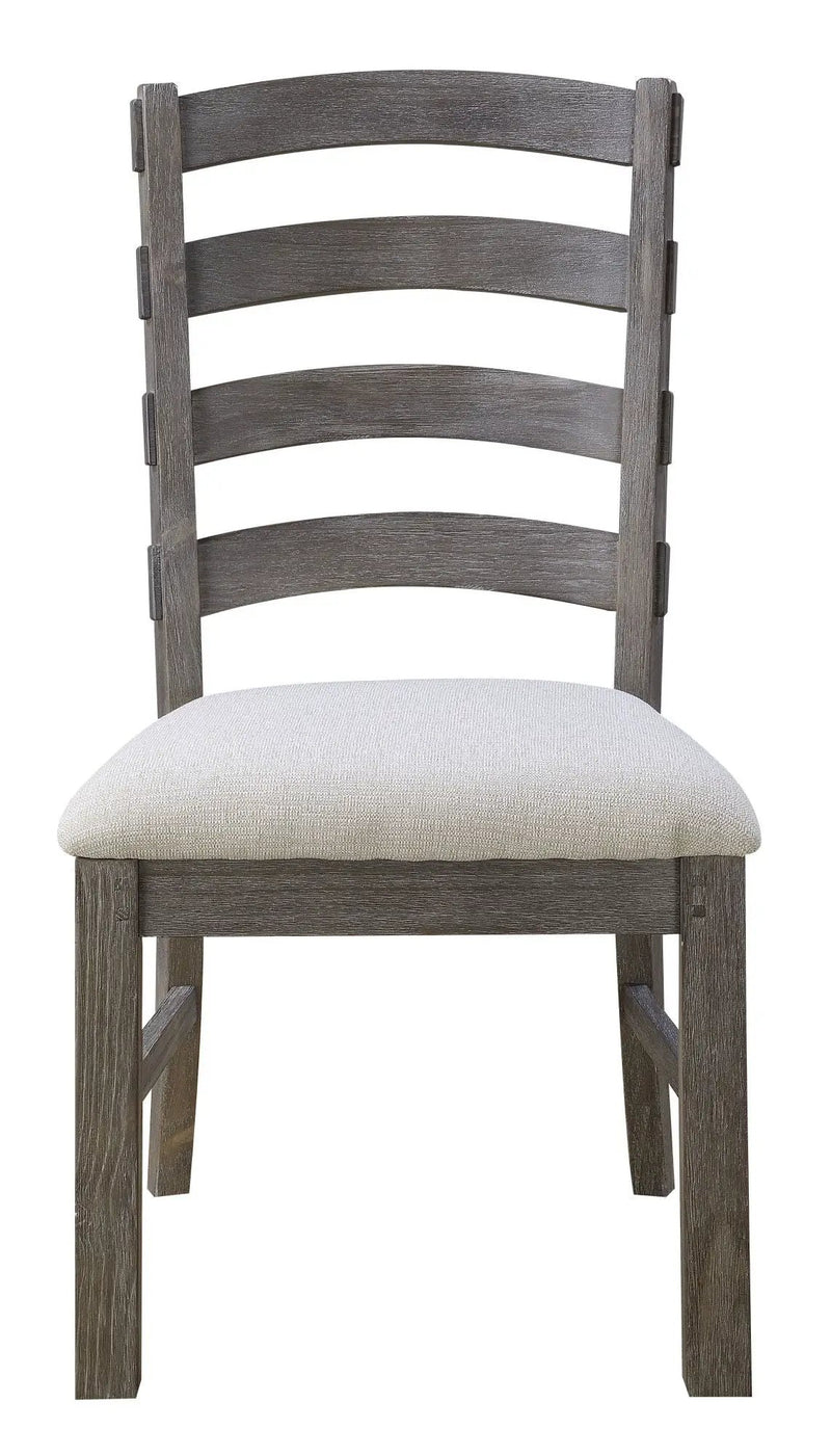 Upholstered Dining Chairs (Set of 2) - Brown - Wood by Unique Piece Furniture
