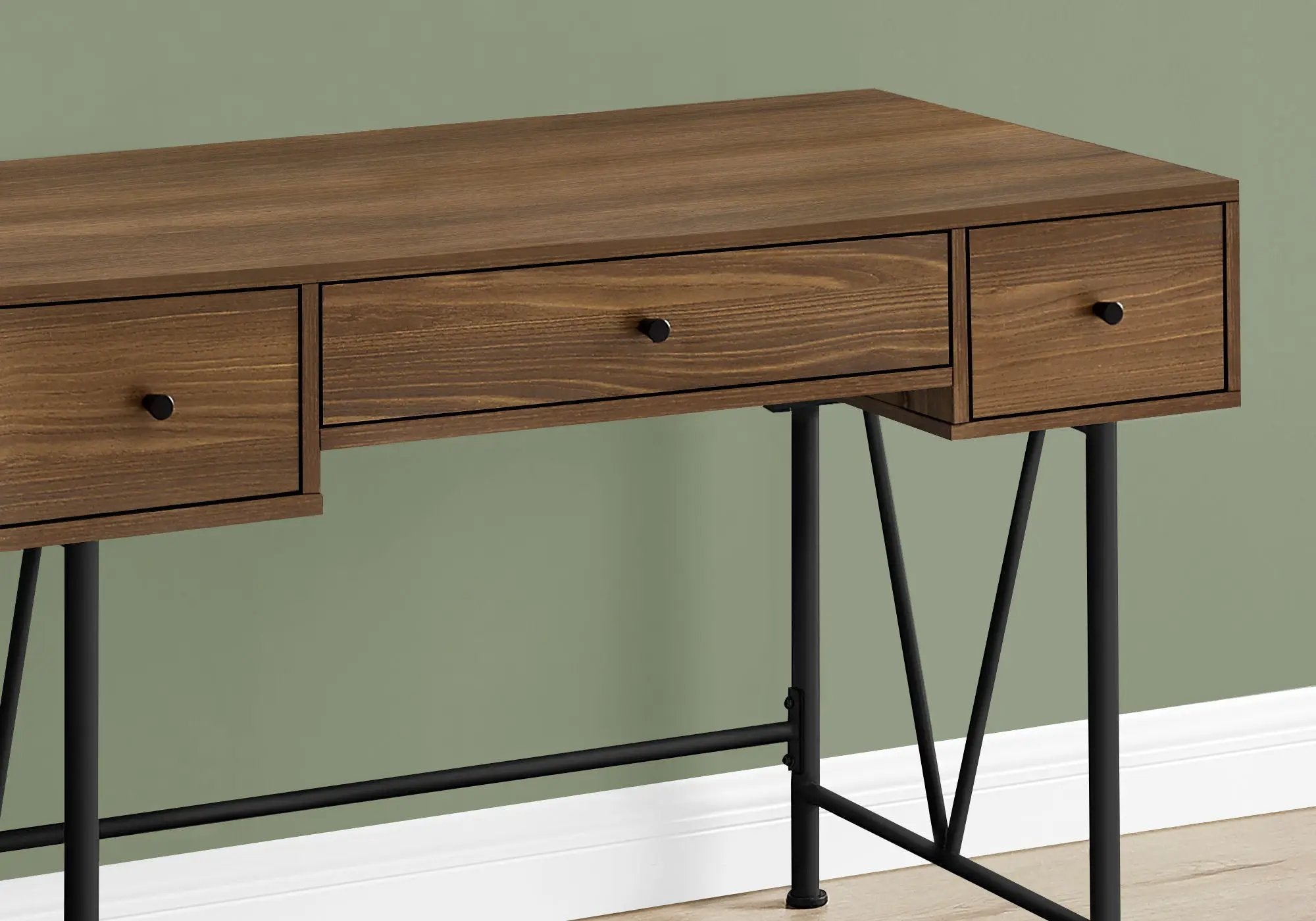 Computer Desk For Home Office, Stylish Design, Storage Drawers, Transitional by Unique Piece Furniture