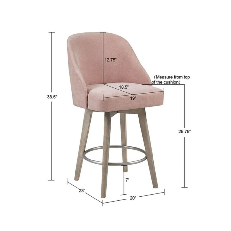 Pearce - Bar Stool With Swivel Seat by Unique Piece Furniture