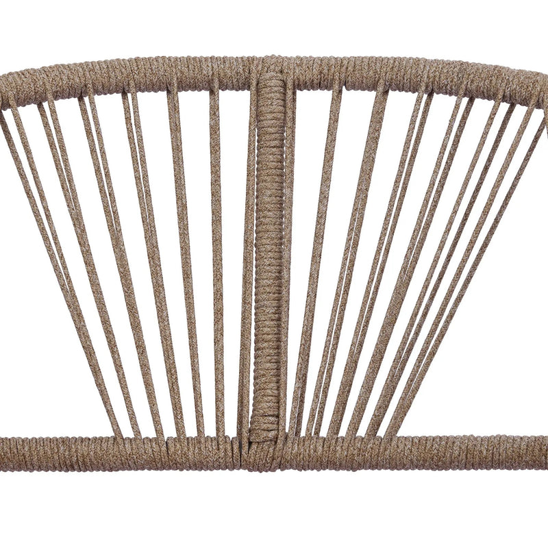 Acacia Wood Outdoor Club Chair, Curved Tub Design Patio Chair by HouseOfZazla