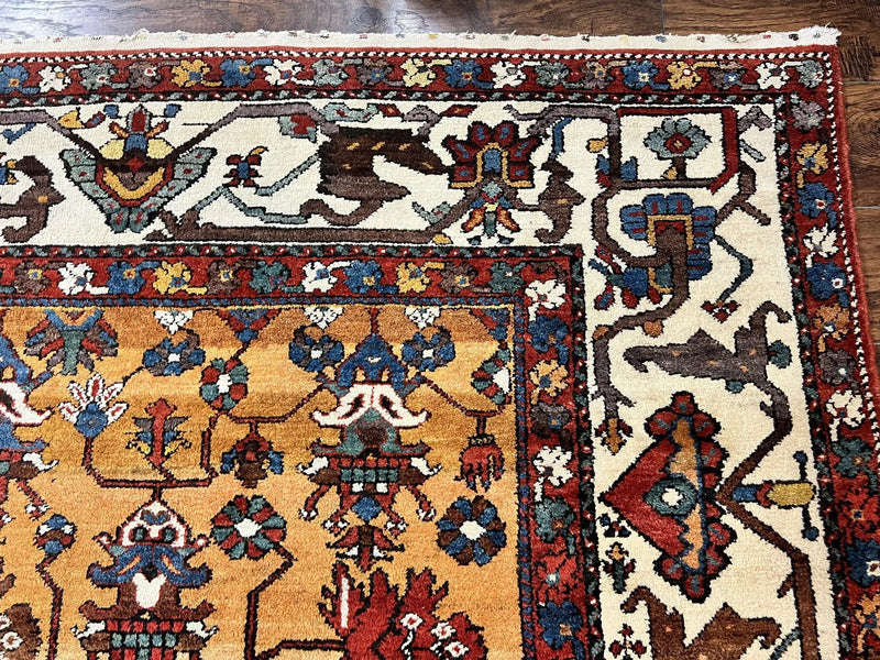 Antique Persian Bakhtiari Rug 14x19 – Rare Palace Size Carpet by Jewel Rugs