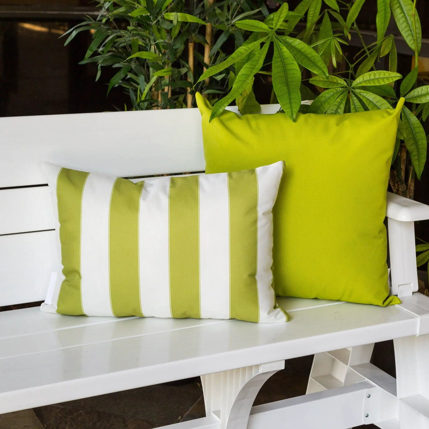 Horizon Stripe Pillow Outdoor & Indoor by HouseOfZazla