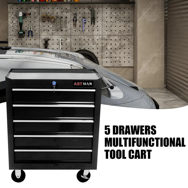 Multifunctional Tool Cart With Wheels And Drawers by HouseOfZazla