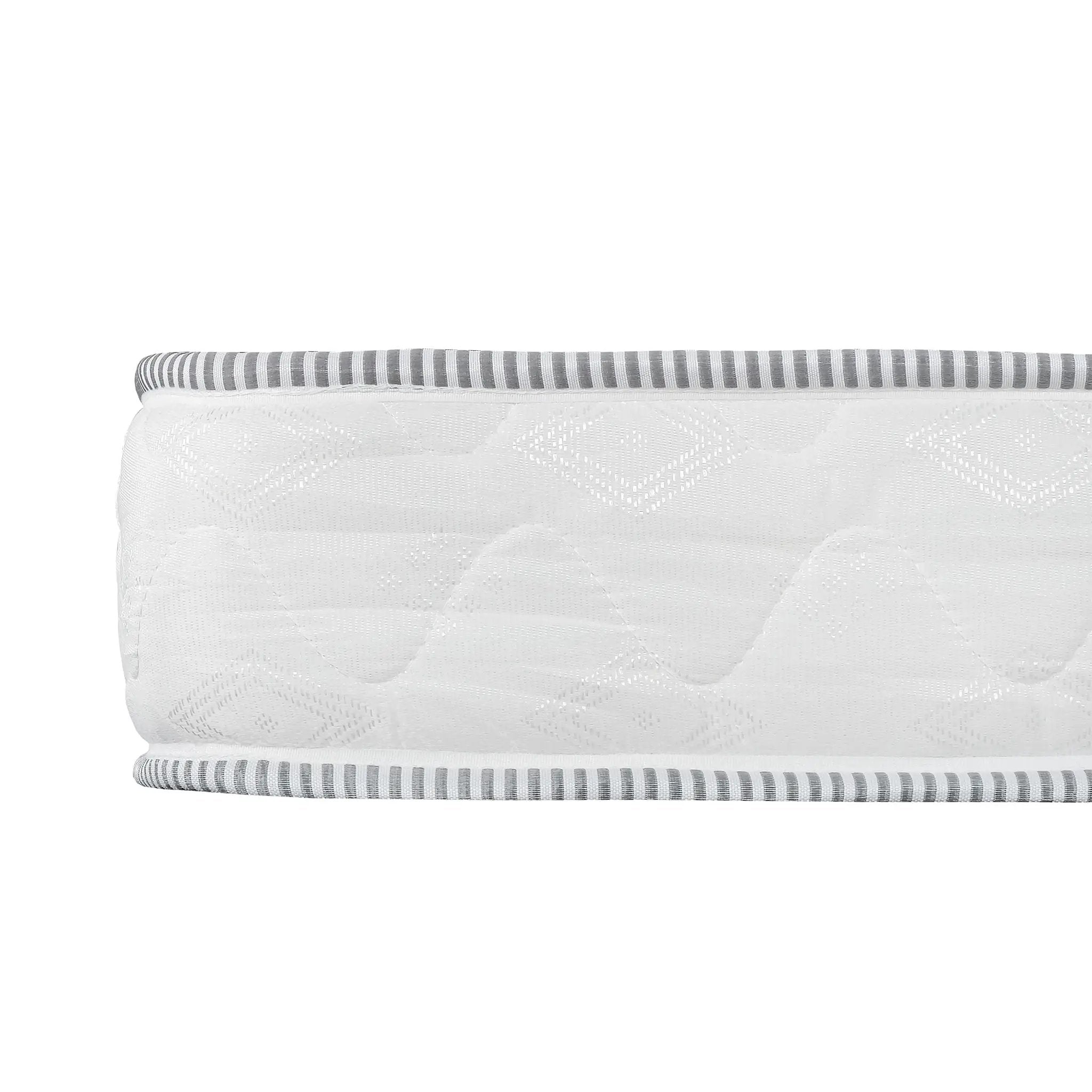 6" Reversible Mattress In A Box Pressure Relief And Cooling Technology - White - Full by HouseOfZazla