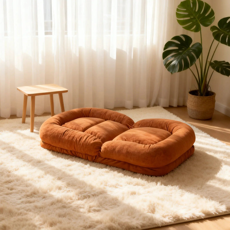 Egg Tart Lazy Sofa - Multi-Segment Folding by HouseOfZazla