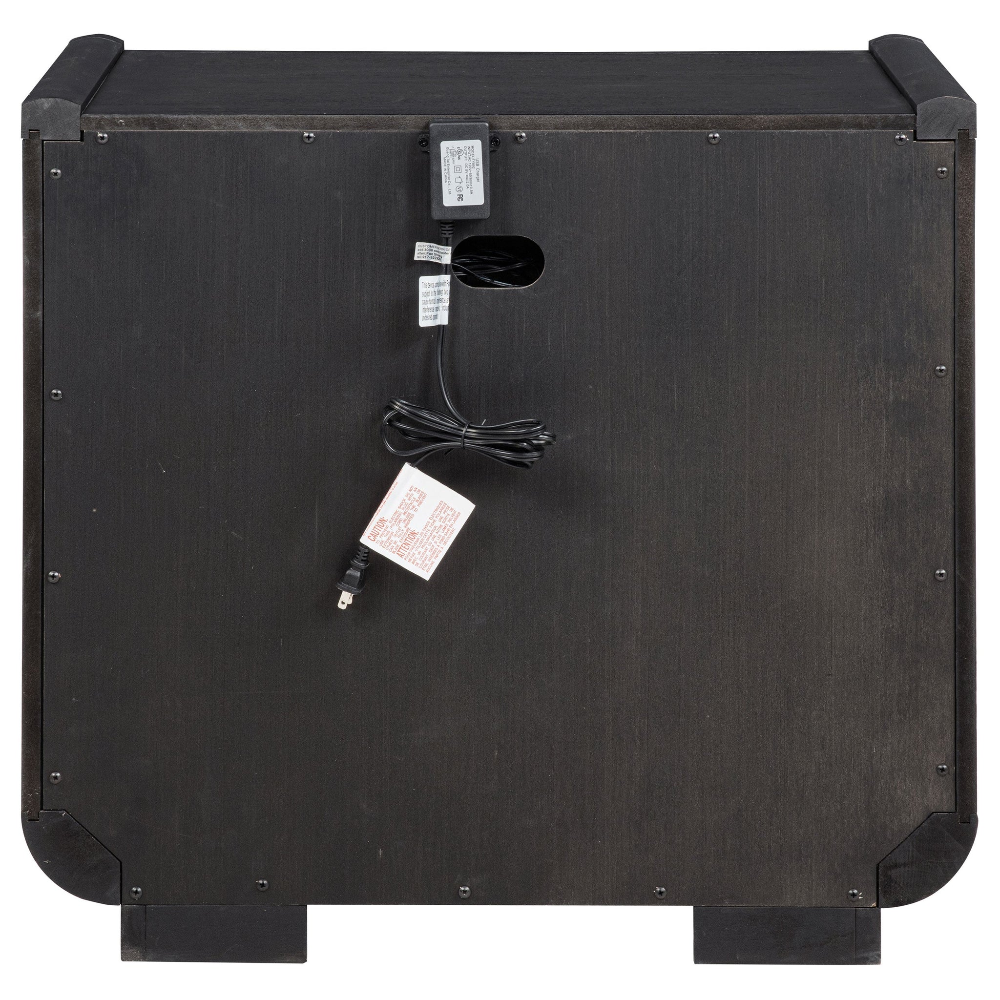 Bangor Burnished Nightstand by HouseOfZazla