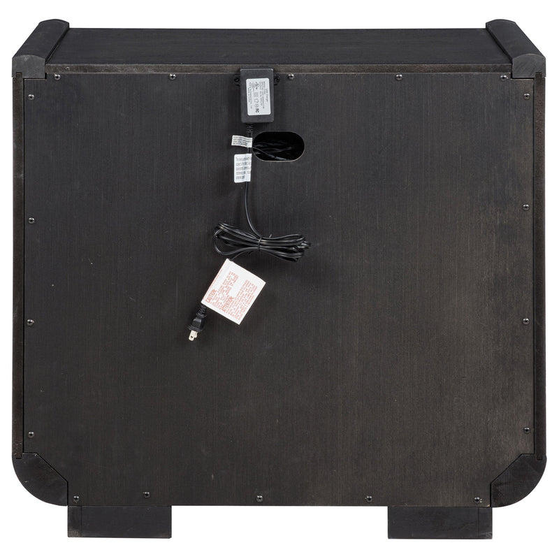 Bangor Burnished Nightstand by HouseOfZazla