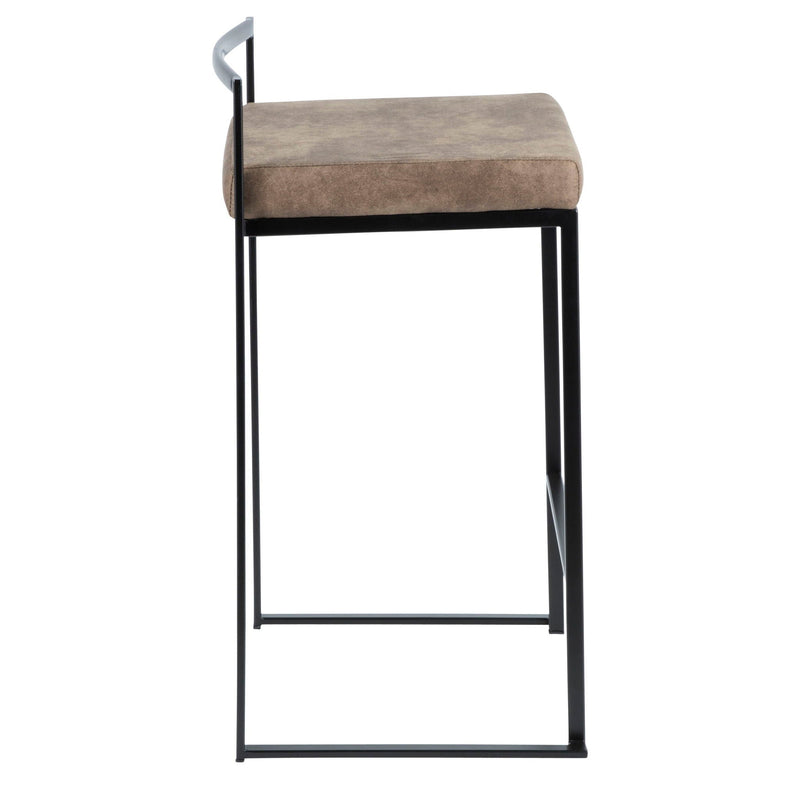 Fuji - Contemporary Style Stackable Counter Stool by HouseOfZazla