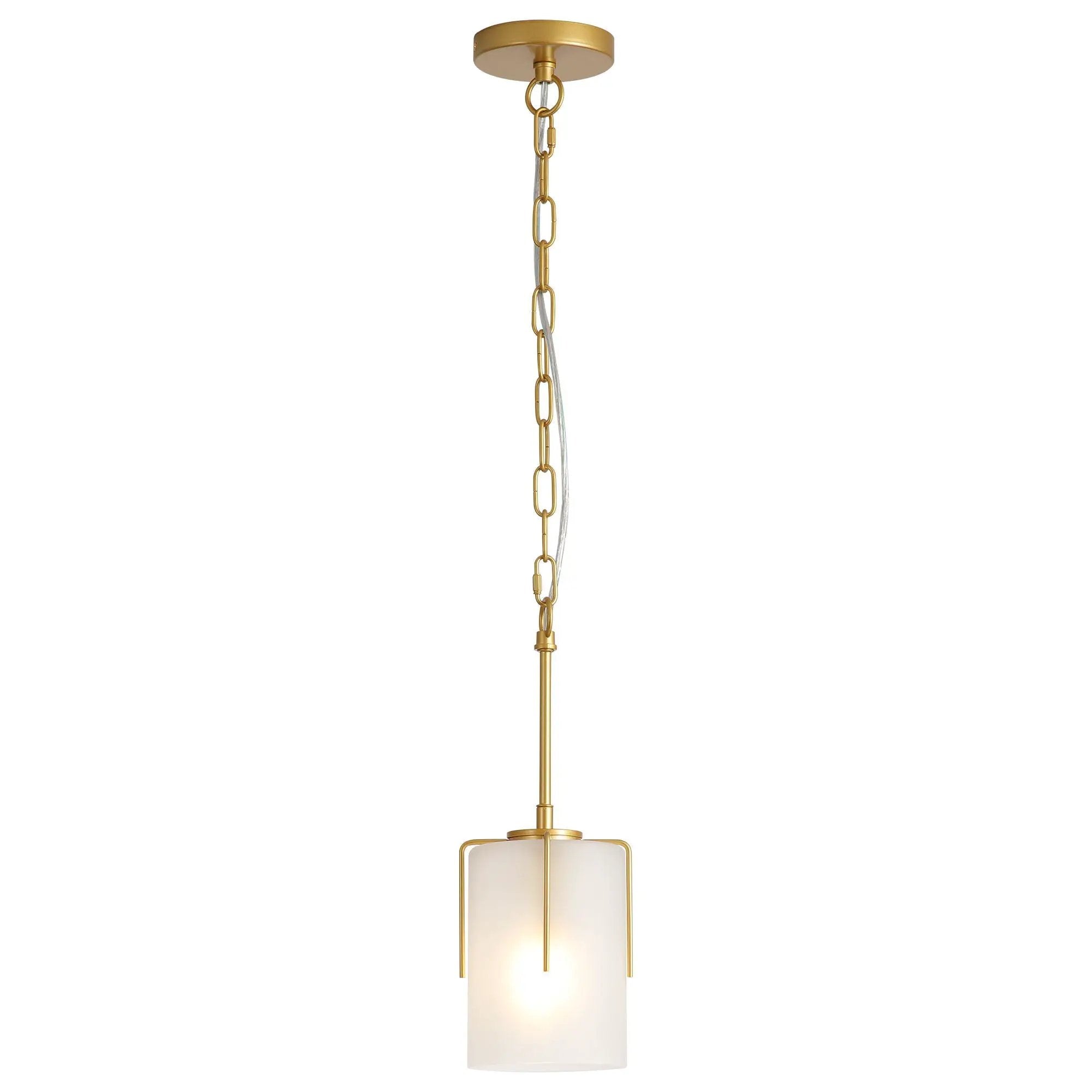 Adjustable Cylindrical Pendant Light by Unique Piece Furniture