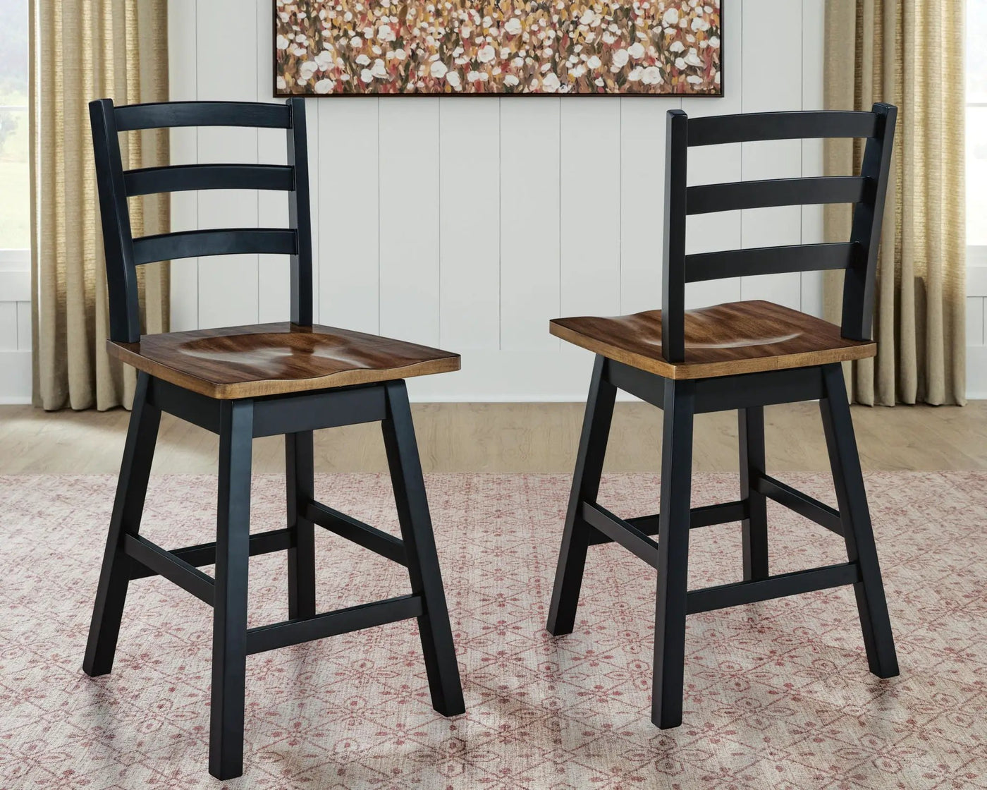 Wildenauer - Swivel Stool (Set of 2) by Unique Piece Furniture