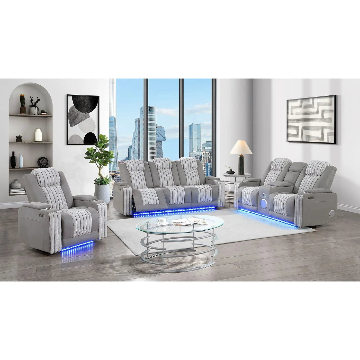 Duran - Power Recliner With Power Headrest by HouseOfZazla
