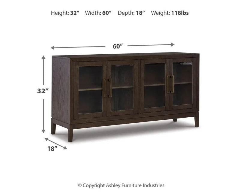 Burkhaus - Dining Room Server - Dark Brown by Unique Piece Furniture
