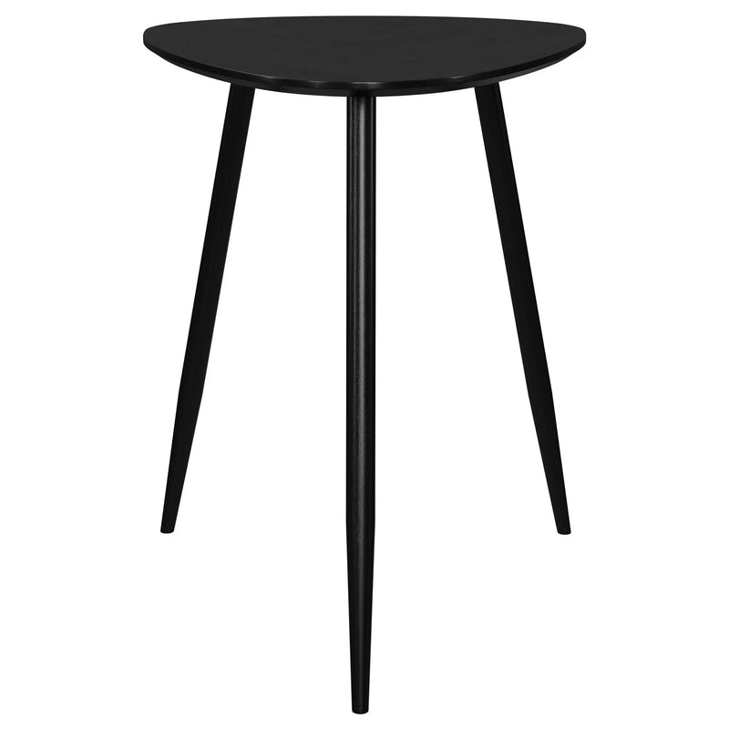 Odessa 2-piece Triangular Coffee and End Table Set Black by Unique Piece Furniture