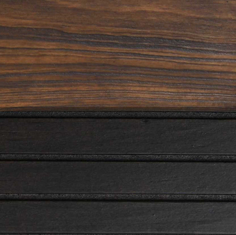 TV Stand Console, For TVs Up To 85", 2 Tone - Brown by HouseOfZazla