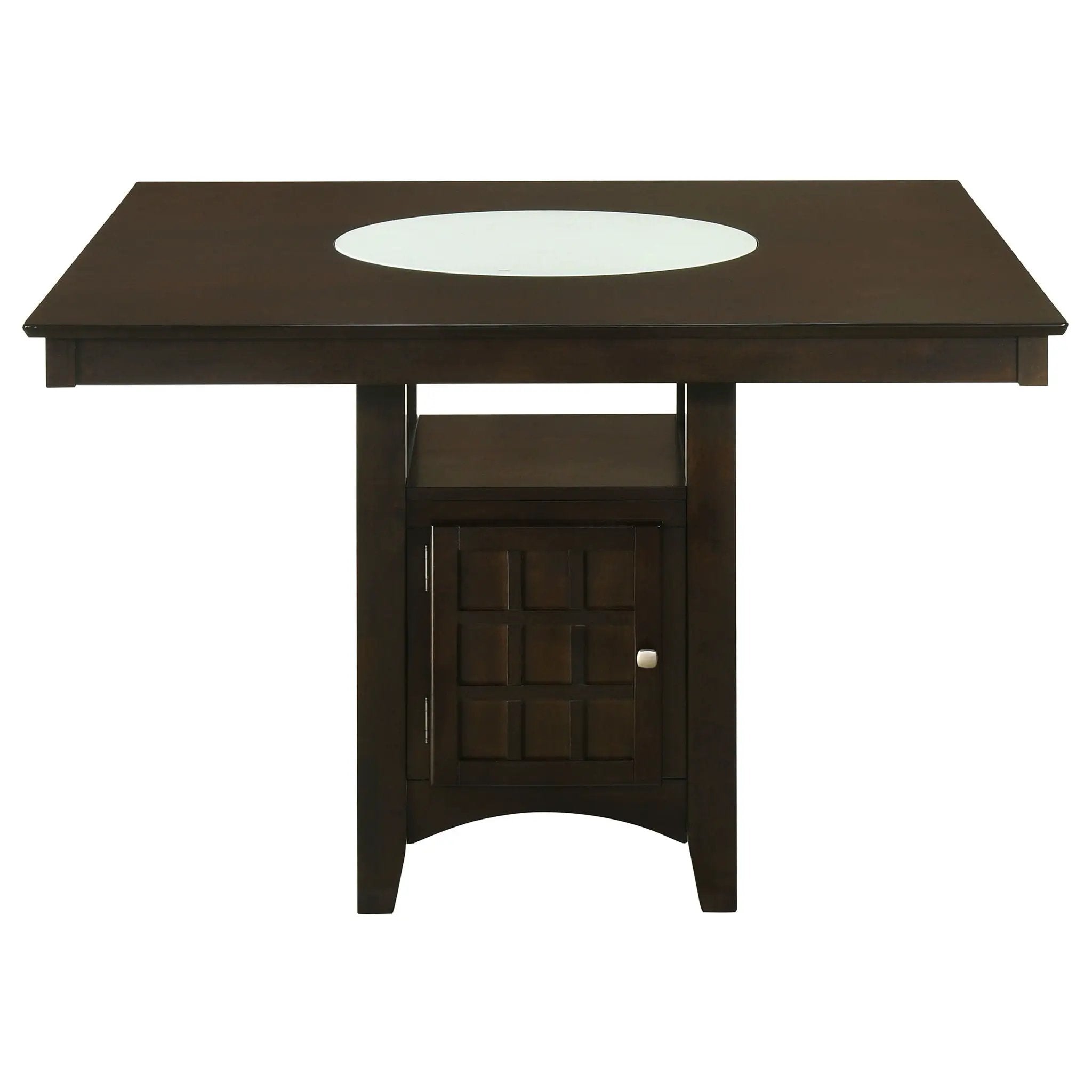 Gabriel 5-piece Square Counter Height Dining Set Cappuccino by Unique Piece Furniture