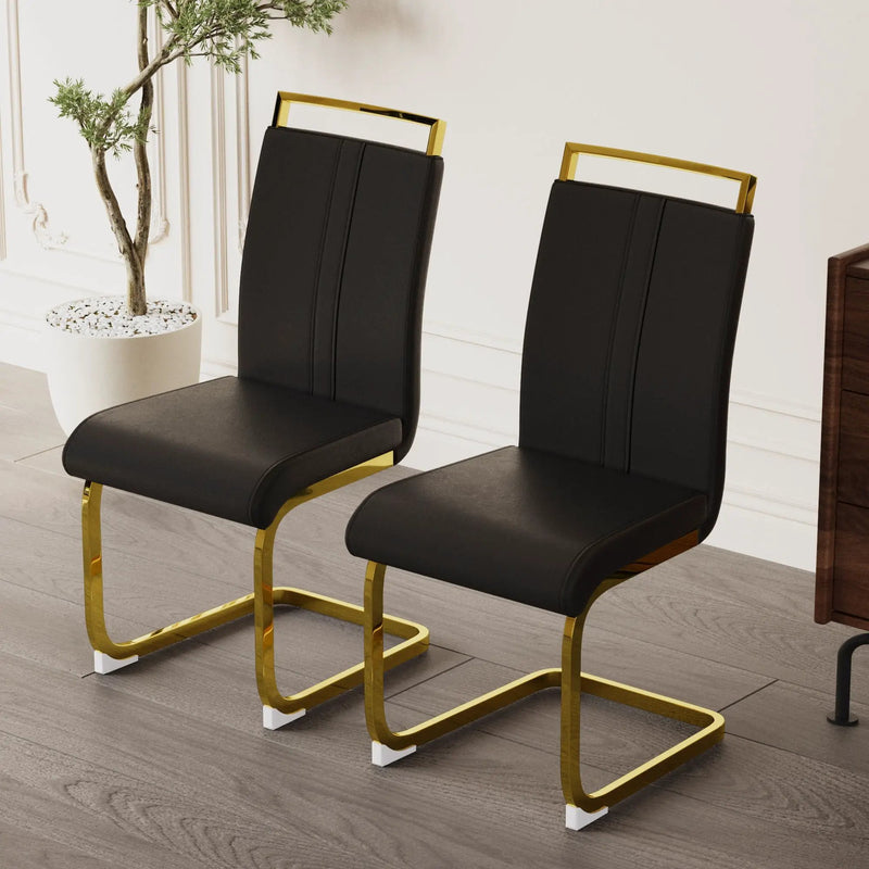 Side Dining Room Chair, Padded Seat High Back by HouseOfZazla