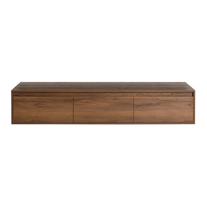 Modern Minimalist Bathroom Cabinet With Soft Close Drawers And Floating Mounting Design by HouseOfZazla