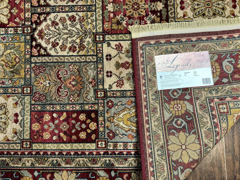 Karastan Rug 5.9 x 9 Antique Legends Bakhtiyari#2200-202, Karastan Area Rug, Wool Pile Vintage Karastan Carpet by Jewel Rugs