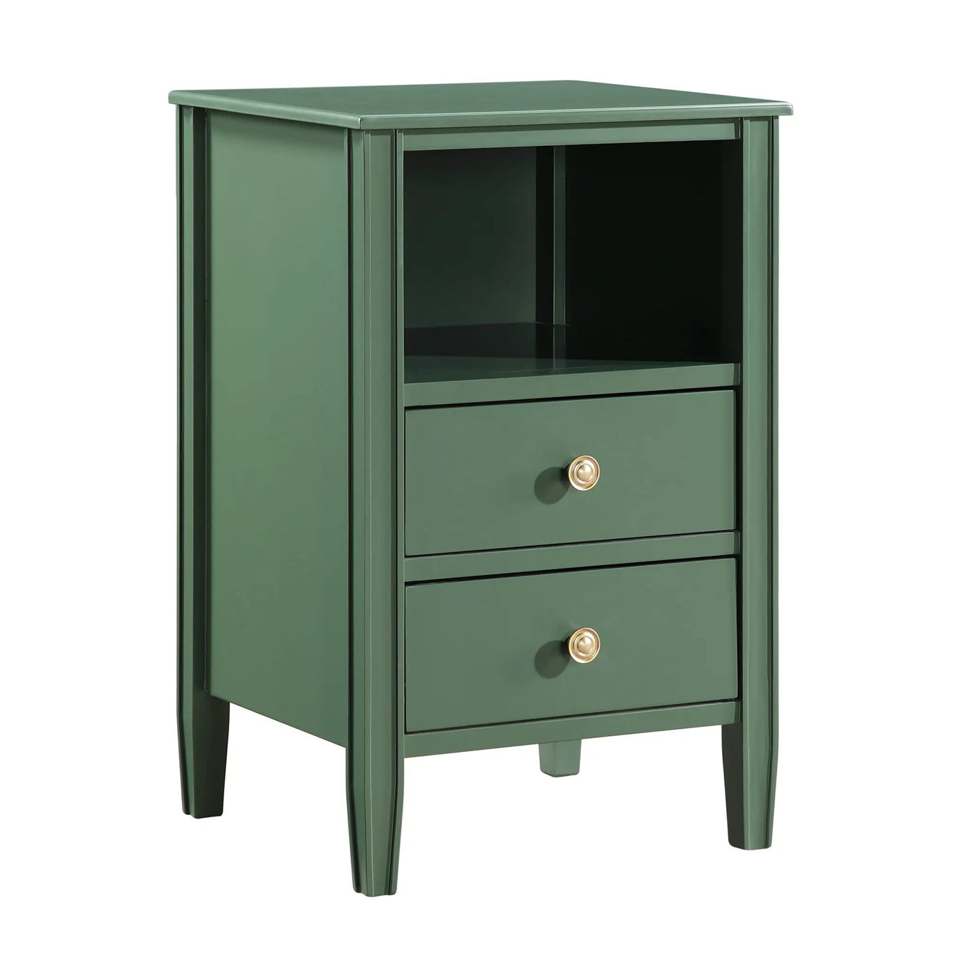 Winston - 2 Drawer Storage Nightstand by HouseOfZazla