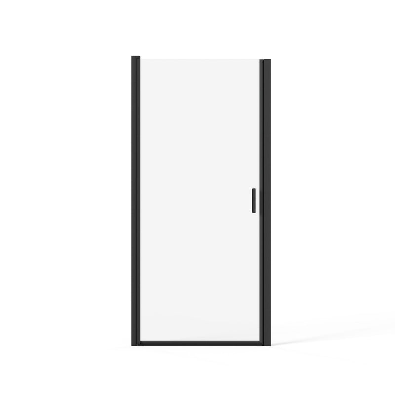 Pivot Shower Door, Tempered Glass, Semi Frameless by HouseOfZazla