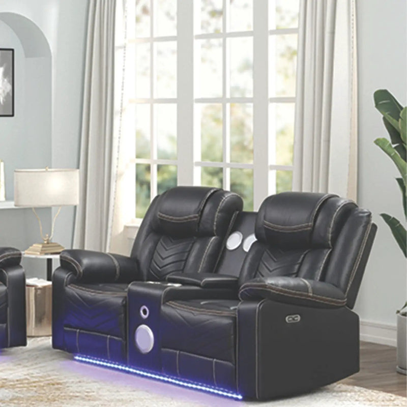 Challenger LED Power Recliner Set