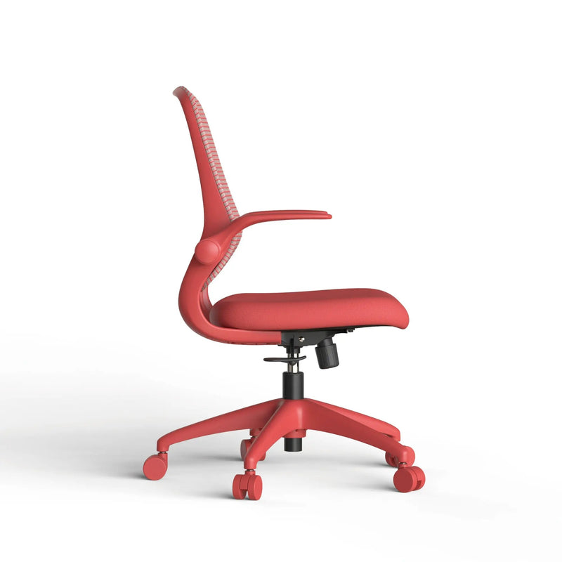 Ergonomic Color Office Chair - 350LBS Capacity, Red by HouseOfZazla