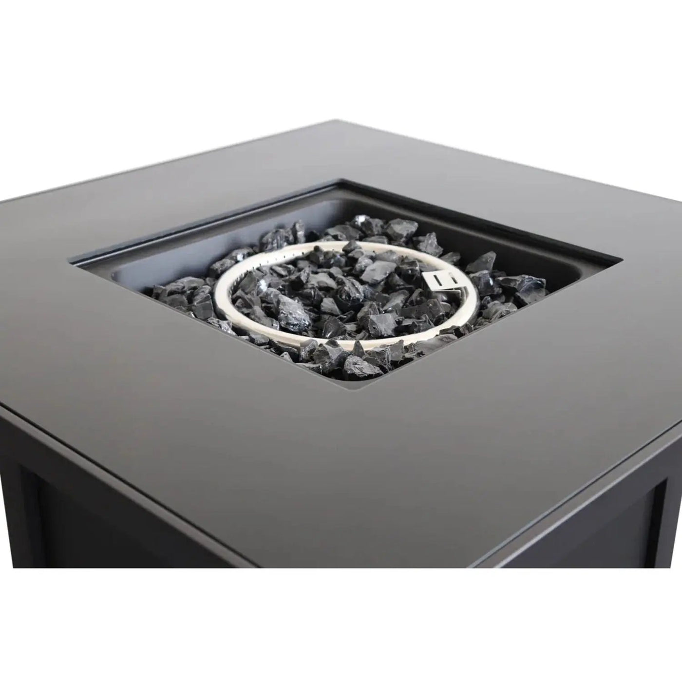 Powdercoated Fire Pit With Top by Unique Piece Furniture