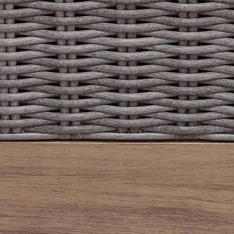 Harmony Headlands - Swivel Lounge With Cushion - Natural / Gray by Unique Piece Furniture
