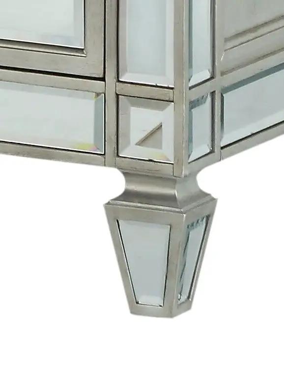 Varian - Mirrored Dresser - Silver by Unique Piece Furniture