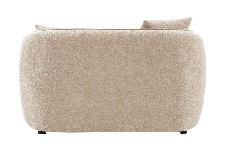 Keith Loveseat With 2 Matching Color Toss Pillows by HouseOfZazla