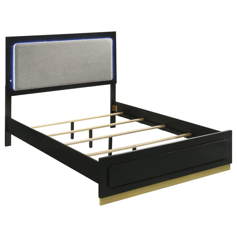 Caraway 5-piece Eastern King Bedroom Set Black by Unique Piece Furniture