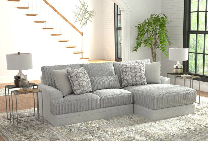 Titan - Sectional With Comfort Coil Seating And Accent Pillows Included by Unique Piece Furniture