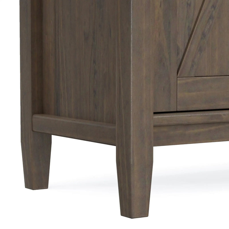 Ela - Low Storage Cabinet - Smoky Brown by Unique Piece Furniture