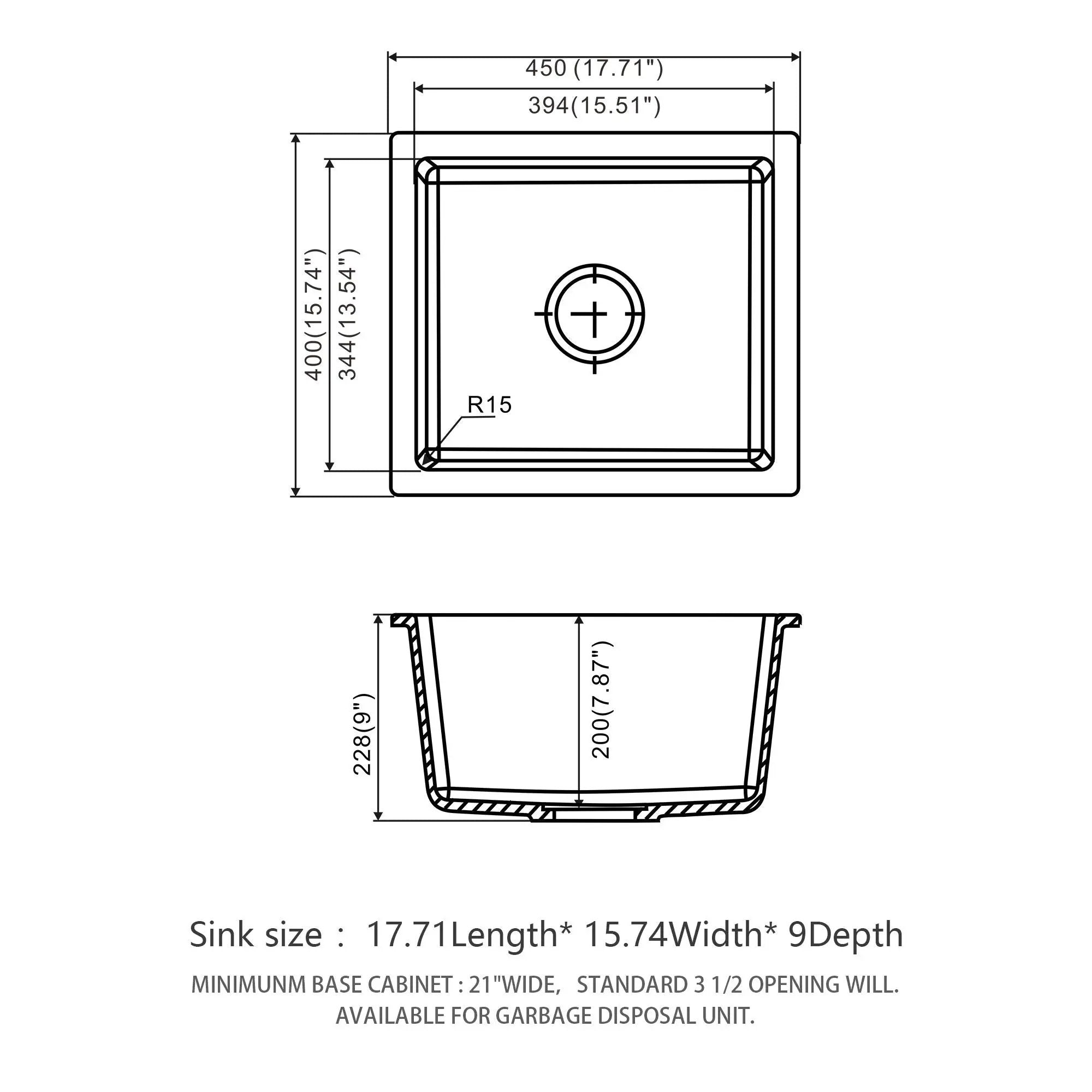 Modern Quartz Kitchen Sink Undermount Granite Composite by HouseOfZazla