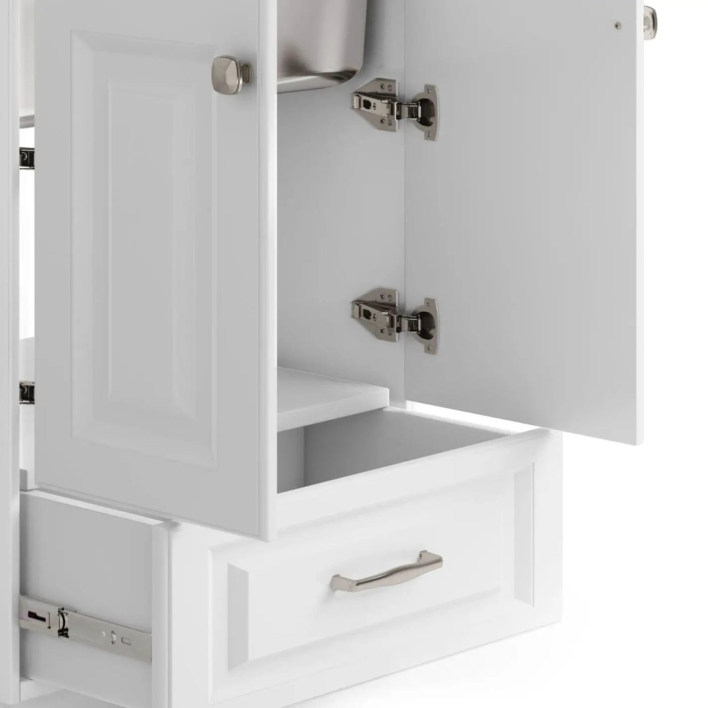 Lawrence - Laundry Cabinet With Faucet And Stainless Steel Sink by HouseOfZazla