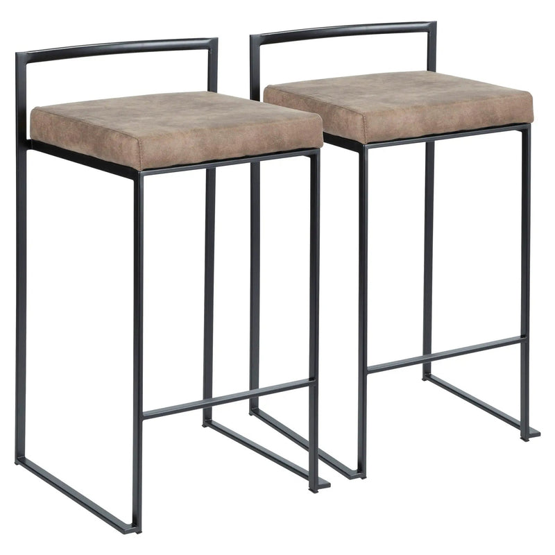 Fuji - Contemporary Style Stackable Counter Stool by HouseOfZazla