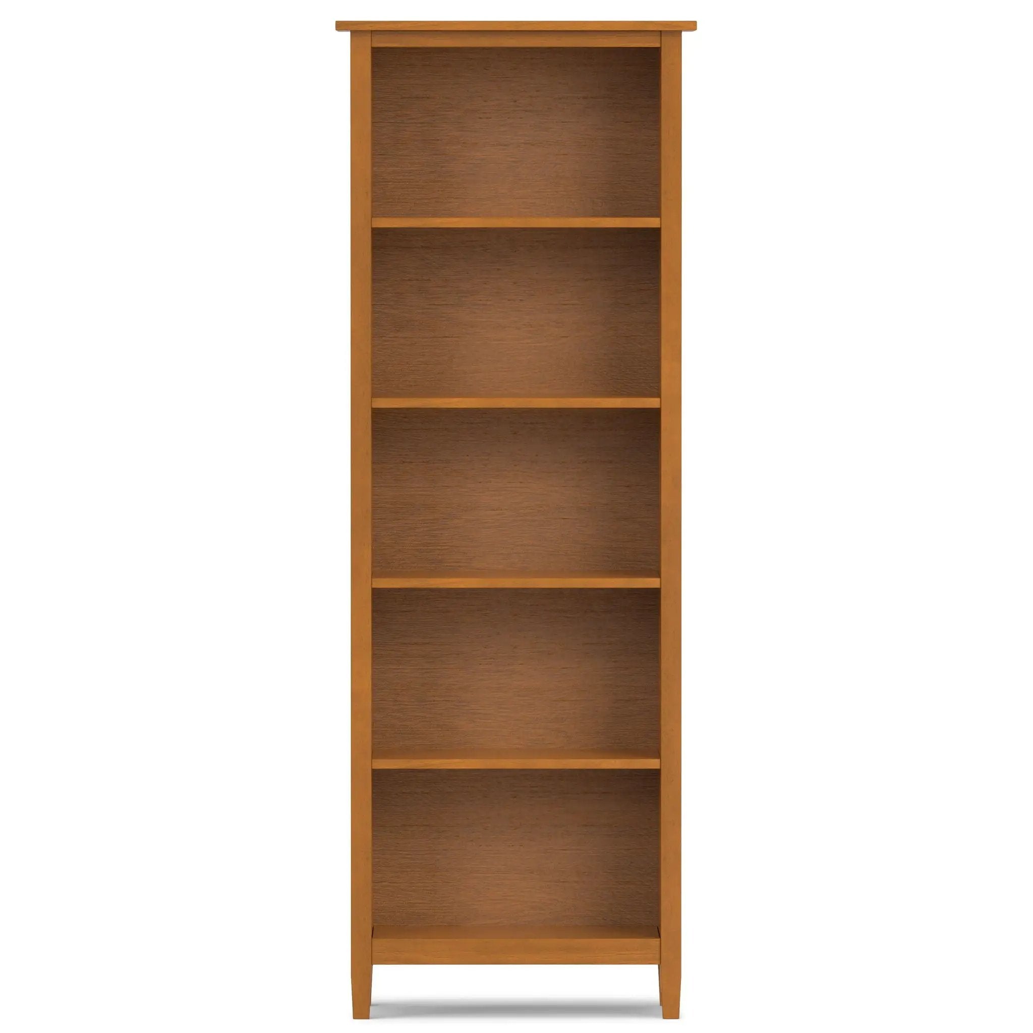Warm Shaker - 5 Shelf Bookcase by Unique Piece Furniture