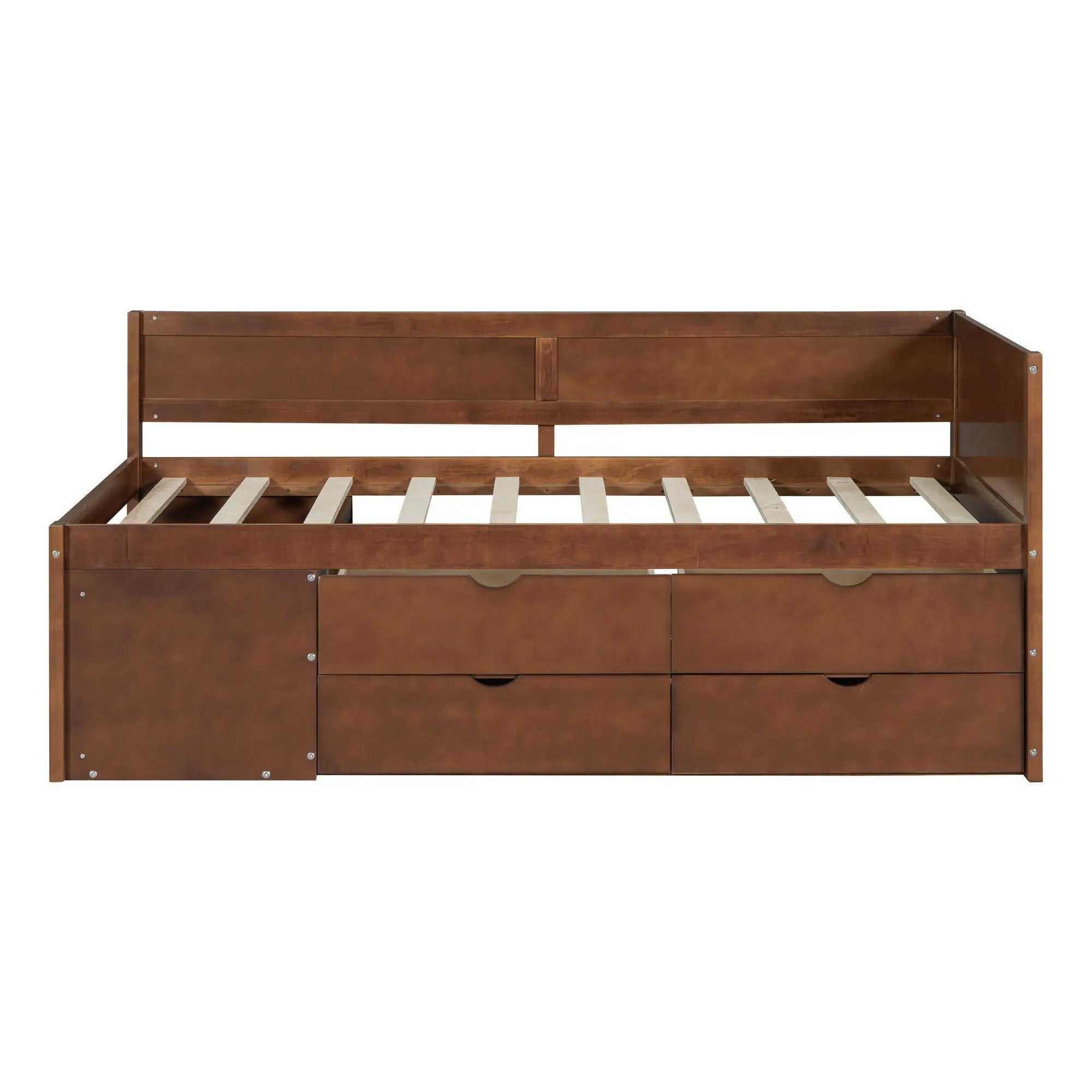 Daybed With Drawers And Shelves by HouseOfZazla