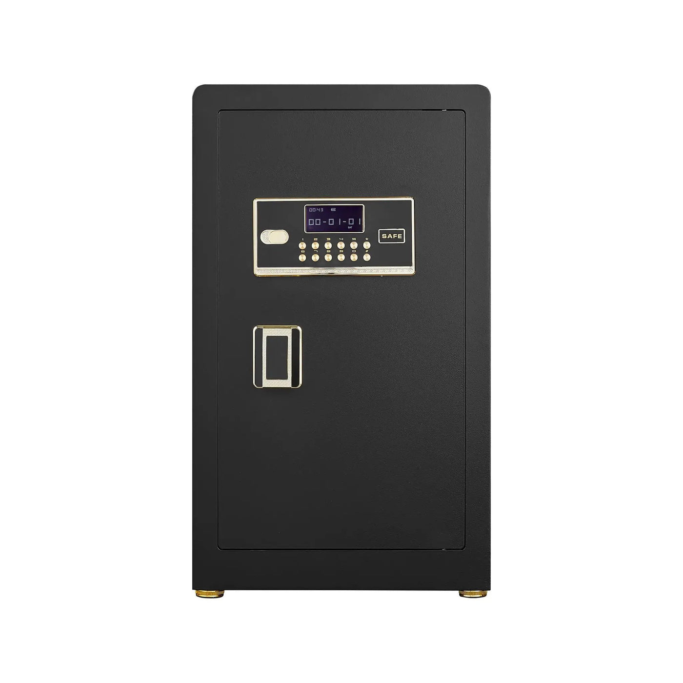 Security Electronic Home Safe With Digital Lock, Removable Shelf, Mute Function, Interior For Documents, Cash, Jewelry by HouseOfZazla