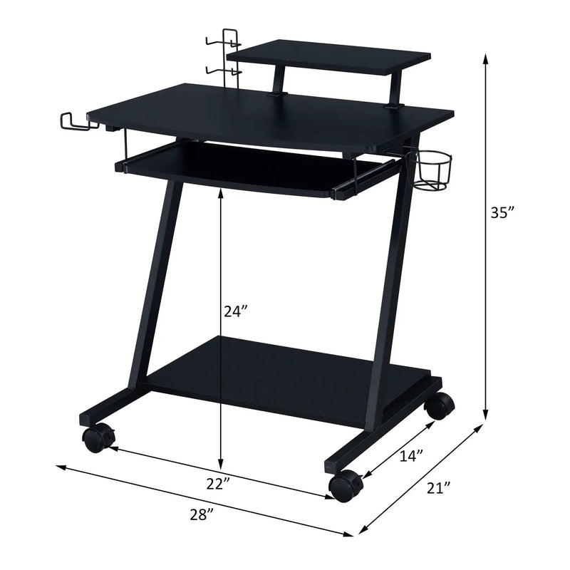 Ordrees - Gaming Desk - Black by Unique Piece Furniture