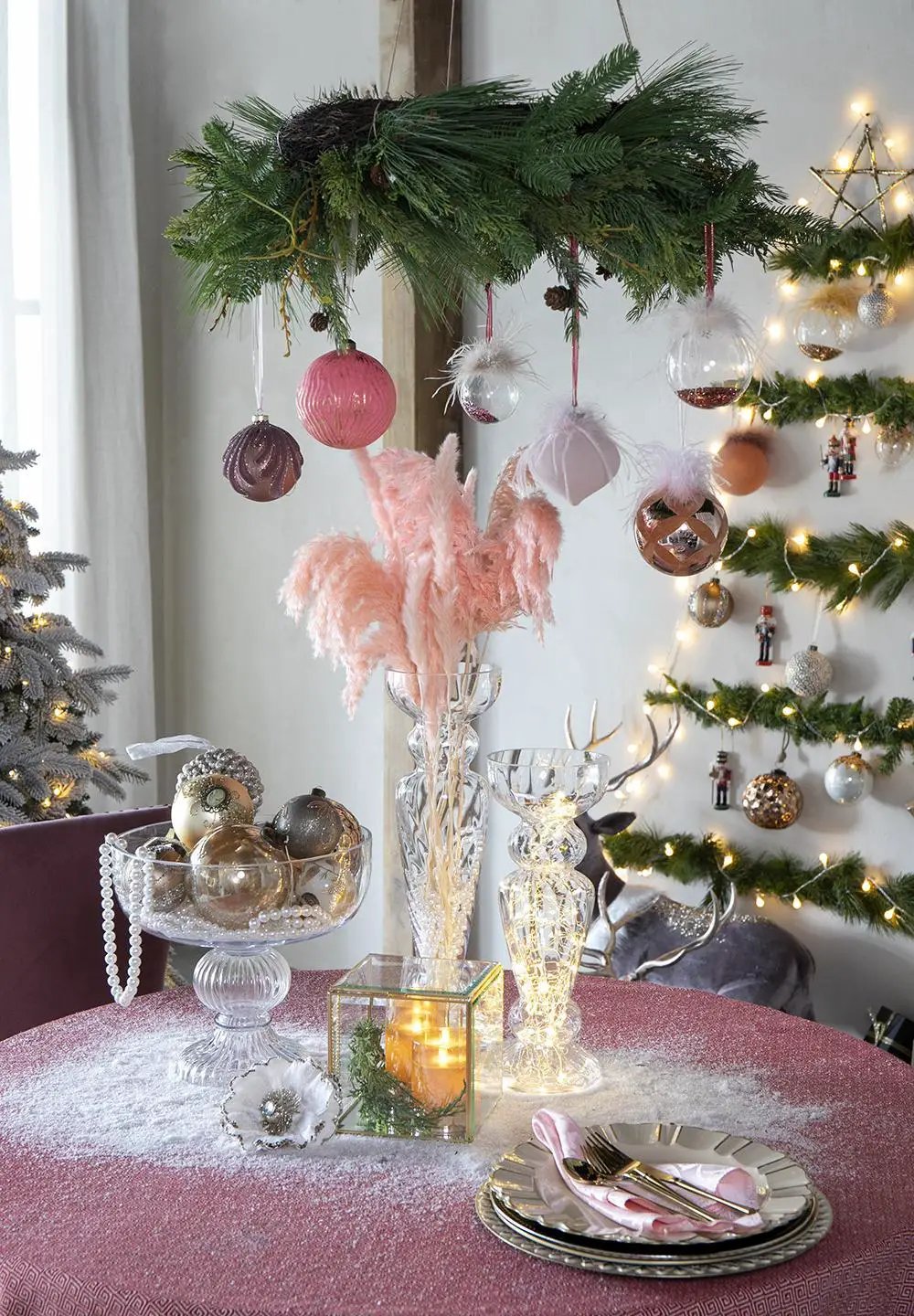 Christmas Ball Glass Decorative Hanging Ball Christmas Tree Ornaments For Holiday Party Decorations by Unique Piece Furniture