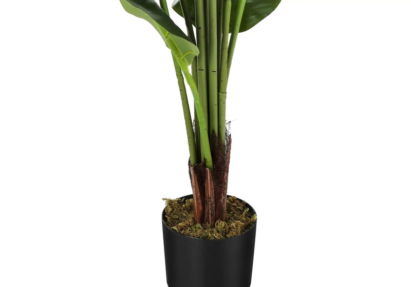 59" Tall Artificial Strelitzia Tree Indoor Faux Plant by HouseOfZazla