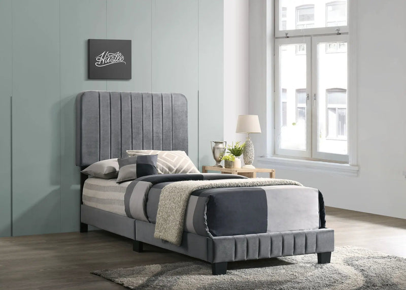 Channel Tufted Bed by HouseOfZazla