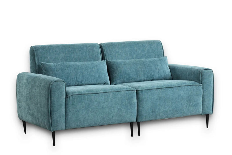 Valentina - Sofa With Metal Legs And Throw Pillows by Unique Piece Furniture