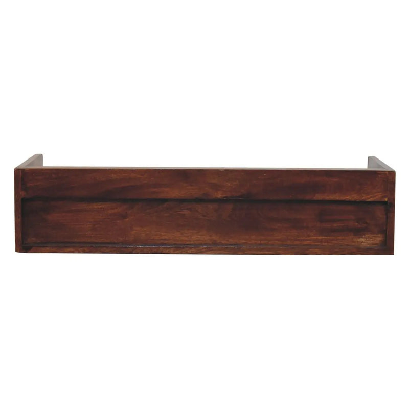 Belmont - Wall Mounted Console Shelf - Chestnut by HouseOfZazla