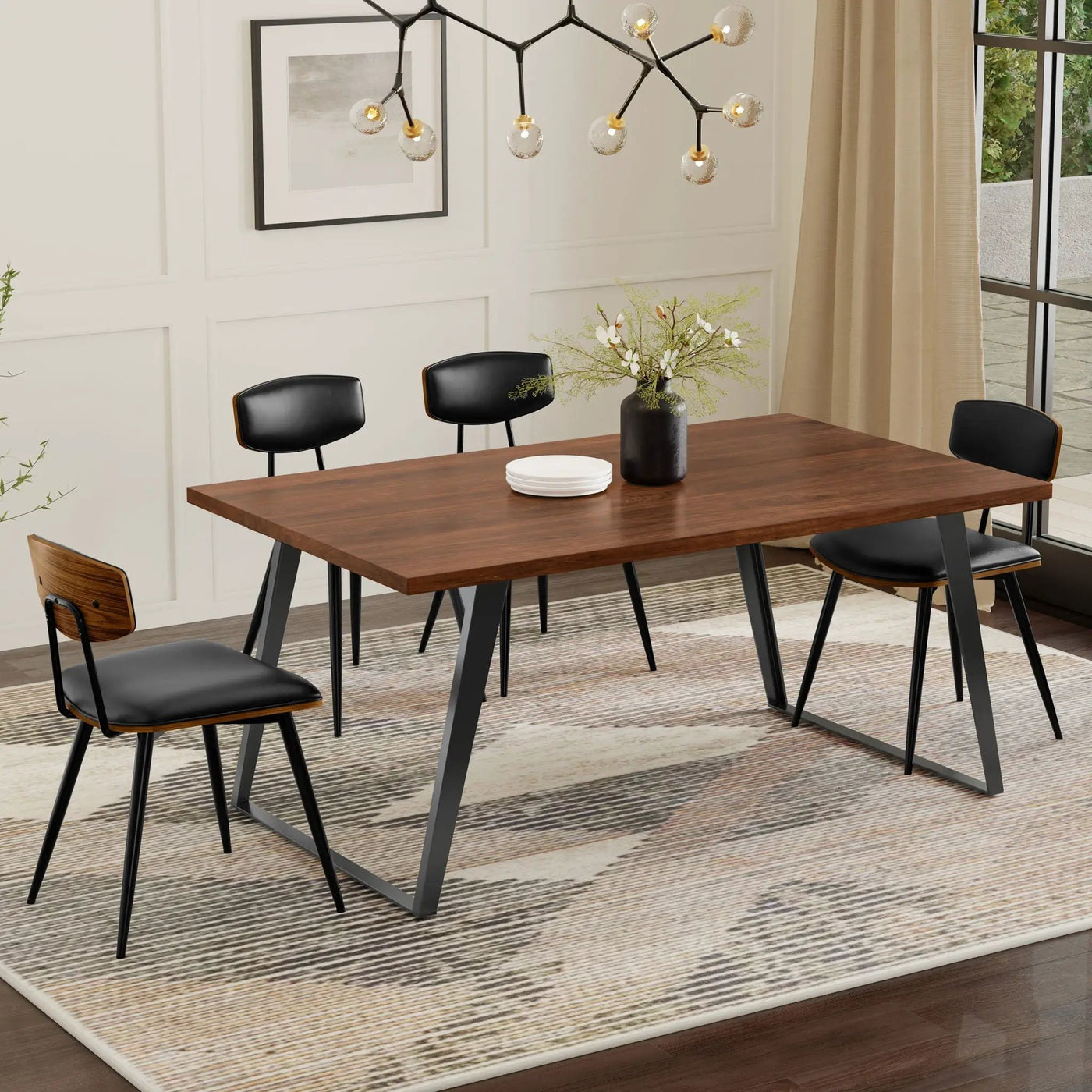 Lowry - Handcrafted Square Dining Table by Unique Piece Furniture