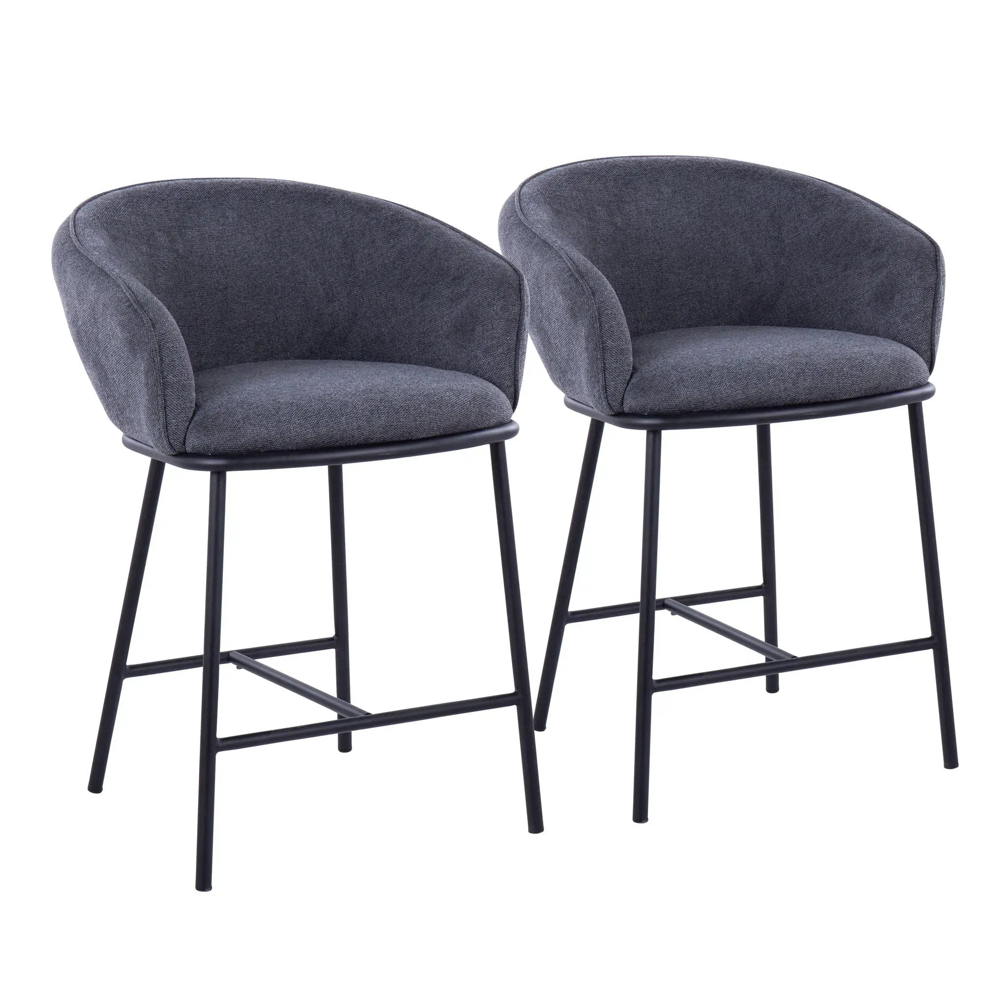 Ashland - Contemporary Counter Stool (Set of 2) by HouseOfZazla