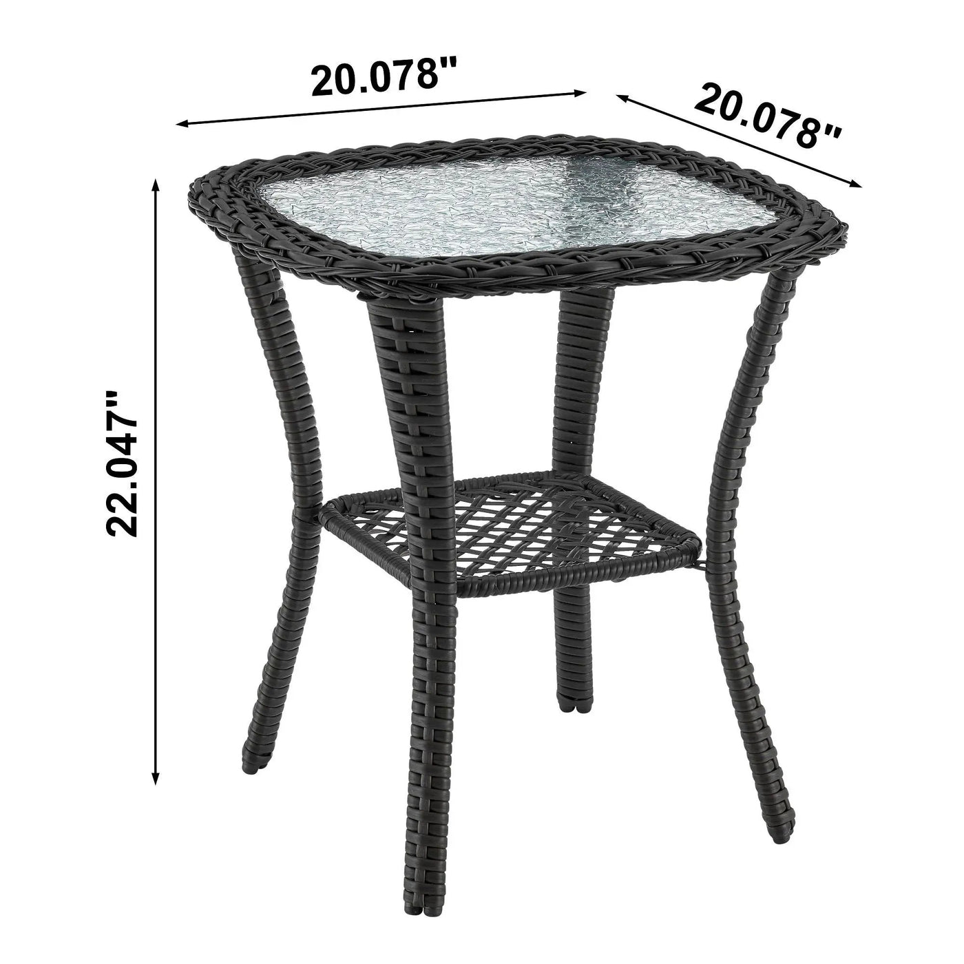 Fruttuo - 3 Piece Outdoor Patio Set by HouseOfZazla